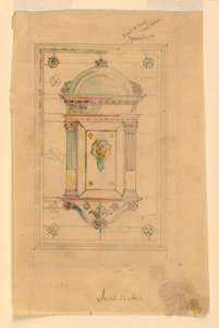 Design pro výklenek na zdi od John La Farge
