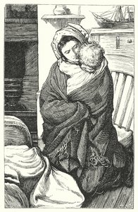 Poezie: Dítě Mary Ann (kolorovaná rytina) od John Lawson