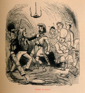 Zatčení Eunuse, 1852 od John Leech