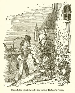 Blondel, Minstrel, Pod zdmi Richardova vězení