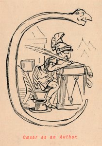 Caesar jako autor, 1852 od John Leech