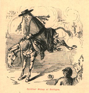 Kardinál Wolsey v Boulogne, 1897. od John Leech