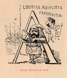 Jsem římský občan, 1852 od John Leech