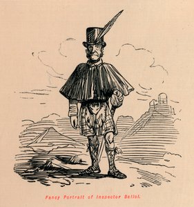 Efektní portrét inspektora Balioi, c1860, c1860 od John Leech