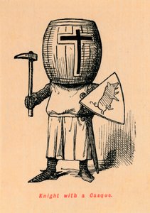 Rytíř s Casque, c1860, c1860 od John Leech