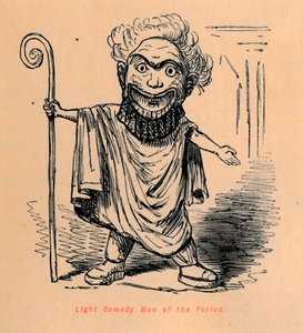 Lehká komedie Muž doby, 1852 od John Leech