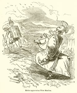 Metius Zhoršující Titus Manlius od John Leech