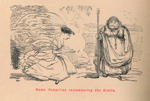Numa Pompilius vzpomíná na jeskyni, 1852 od John Leech
