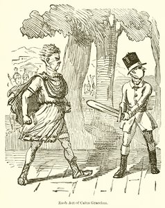Rash Act of Caius Gracchus od John Leech