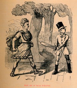 Rash Act of Gaius Gracchus, 1852 od John Leech