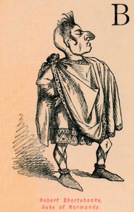 Robert Shortshanks, vévoda z Normandie, c1860, c1860 od John Leech