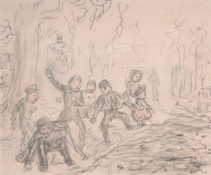 Sněhové koule od John Leech