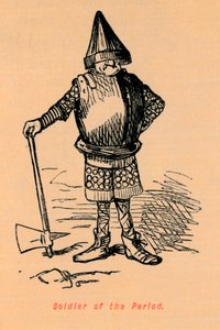 Voják doby, c1860, c1860 od John Leech