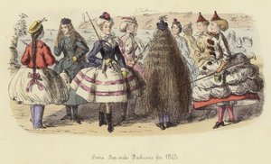 Některé mořské módy pro rok 1863