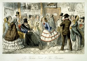 Vezmeme vody v Handley Spa, 1845 od John Leech