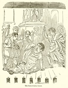 Konec Julia Caesara od John Leech