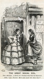 Velké sociální zlo (rytina) od John Leech