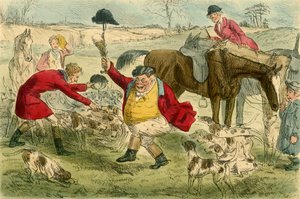 The Kill, na The Cat & Custard Pot Day, c1854. od John Leech