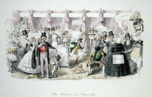 Manželé Tattersalls od John Leech
