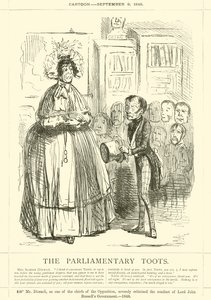 Parlamentní Toots od John Leech