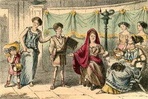 Matka Gracchi od John Leech