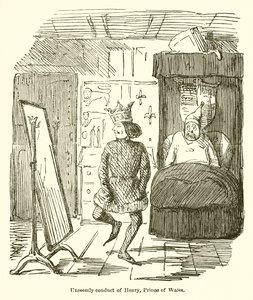 Nevhodné chování Henryho, prince z Walesu od John Leech