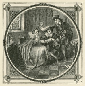 Zatímco pláče, požírá (rytina) od John Leighton