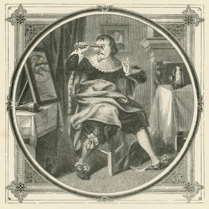 Kdo si usekne nos, navzdory vlastní tváři (rytina) od John Leighton