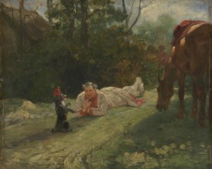 The Performing Dog, c. 1875