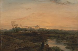 Večer, Bayswater od John Linnell