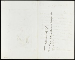 Dopis Jamesi Muirheadovi od John Linnell