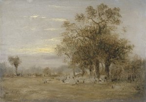Pasení ovcí od John Linnell