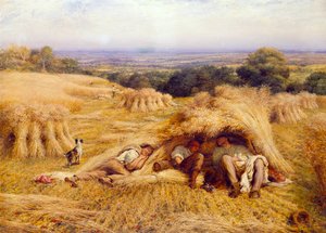 Polední odpočinek, 1862 od John Linnell