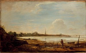 Pohled na Southampton, 1819 od John Linnell