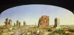 Appian Way, 1869 od John Linton Chapman
