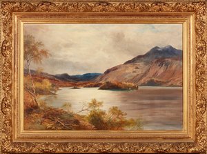 Loch Katrine (olej na plátně) od John MacWhirter