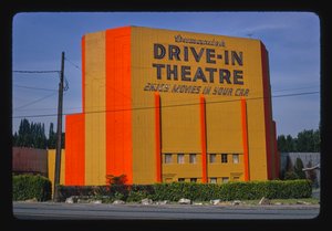 Divadlo Duwamish Drive-in, E. Marginal Way, Seattle, Washington, USA
