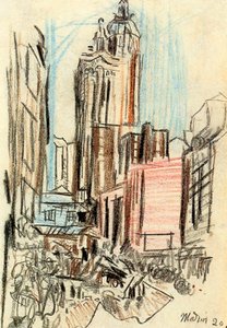 New York, náčrt