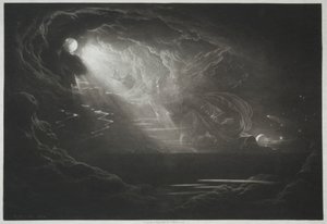 Ztracený ráj: Stvoření světla, 1824. od John Martin