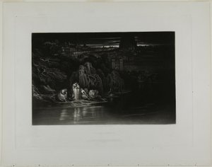 Žalm CXXXVII, z ilustrací Bible od John Martin