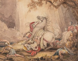 Obrácení Saula od John Martin