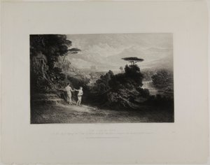 Pád člověka, z ilustrací Bible od John Martin