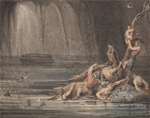 Vzestup vod od John Martin