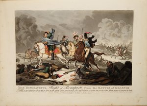 Útěk Bonaparta z bitvy u Krasnoje, 1814