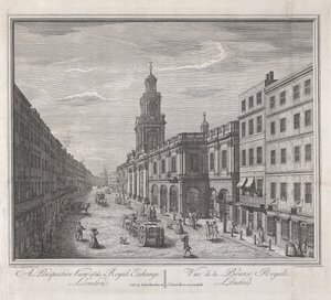 Royal Exchange, Londýn od John Maurer