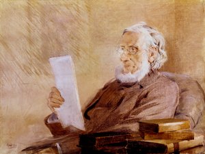 John Tyndall, irský fyzik a horolezec, 1893 od John McLure Hamilton