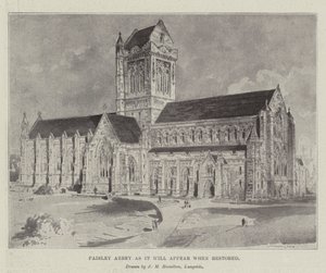 Paisley Abbey, jak bude vypadat po obnově od John McLure Hamilton