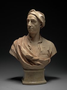 Busta muže, pravděpodobně Peter Tillemans (1684-1734) 1727 (terakota)