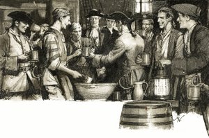 Tak proto... Námořníci pijí grog od John Millar Watt