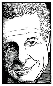 Alexander Goehr - portrét od John Minnion